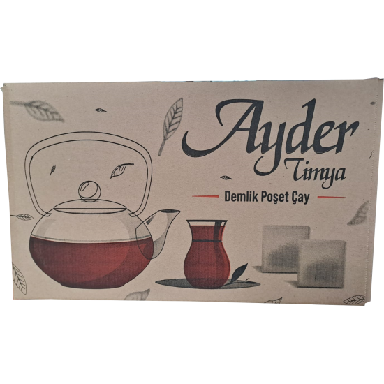 Ayder Timya Siyah Demlik Poşet Çay 6000 Gr.